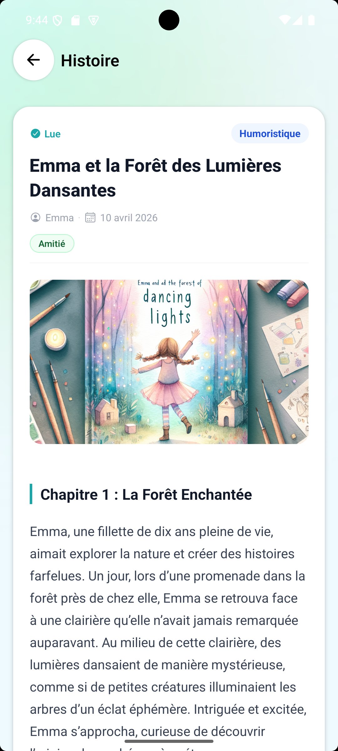 Histoire personnalisée ZenFamy